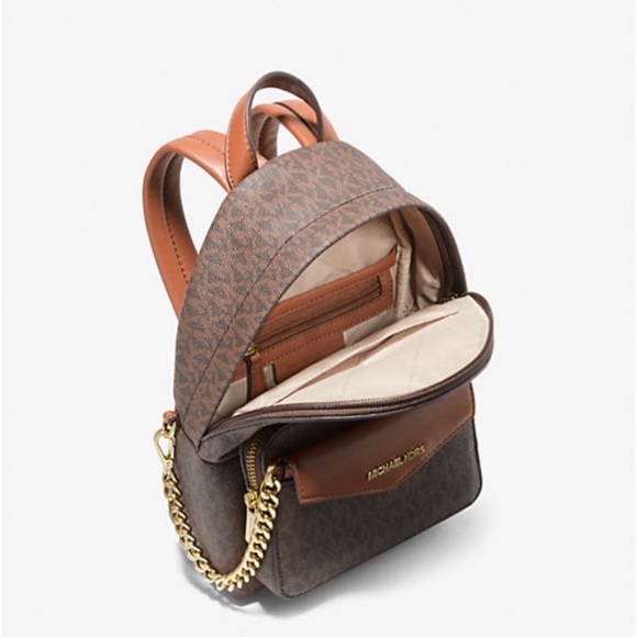 MICHAEL KORS
Maisie Extra-Small Logo 2-in-1 Backpack
Brown 
NWT - Picture 5 of 15